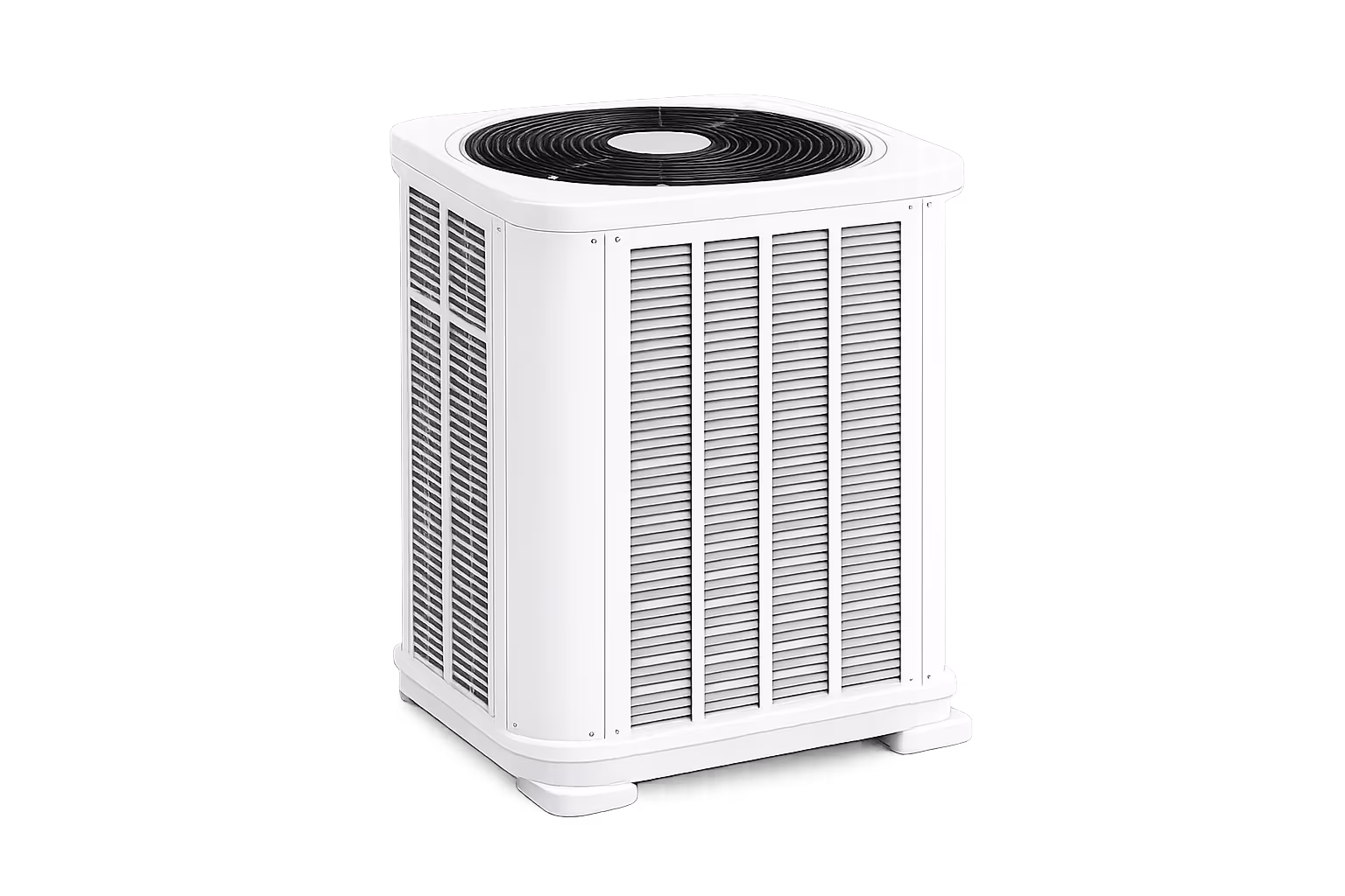 AAERO ComfortMax outdoor AC condenser unit installed and maintained by an AAERO technician at a Marin County home